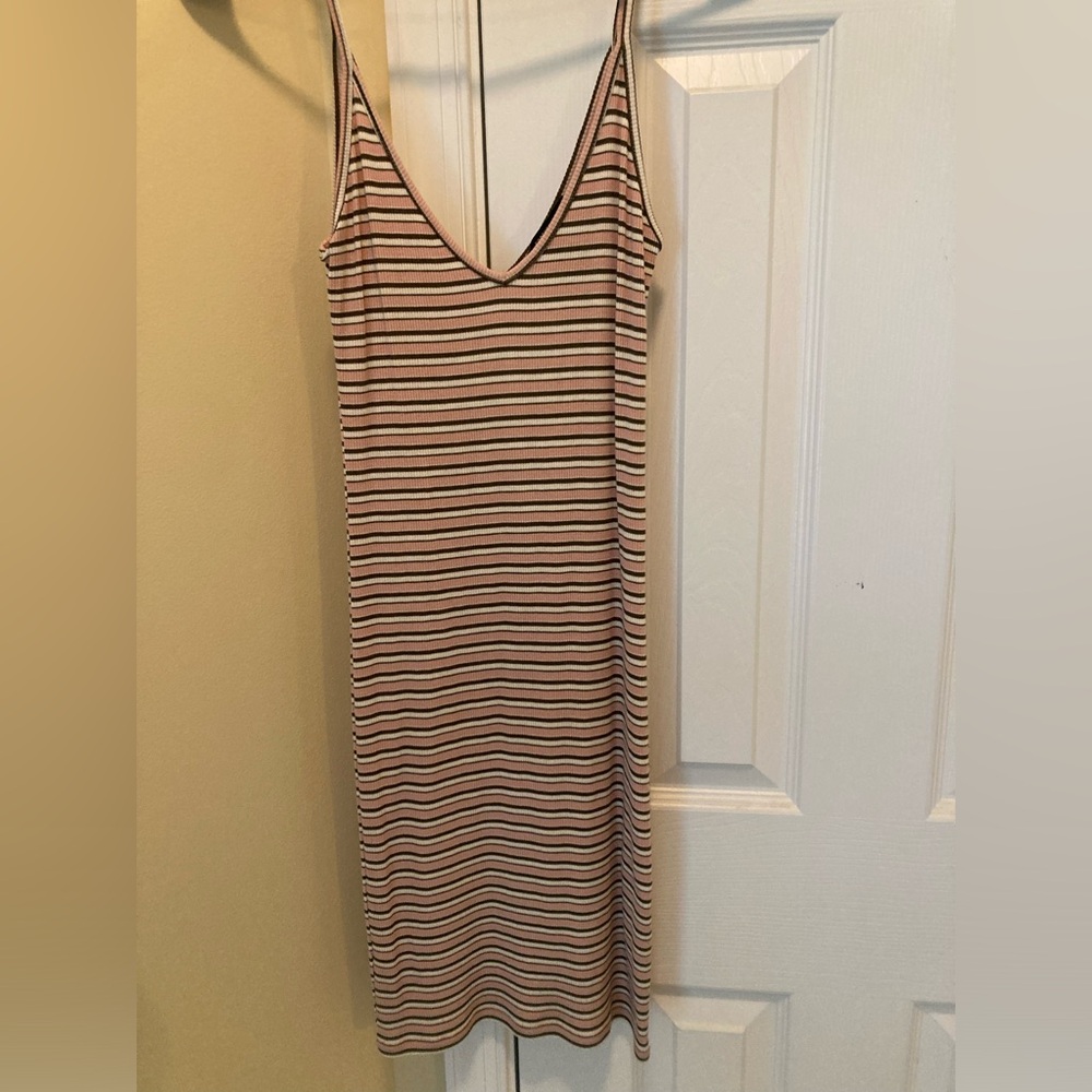 Striped Bodycon Dress